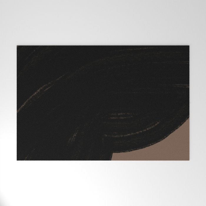 Contemporary Abstract Shape Welcome Mat Gallery Image 1