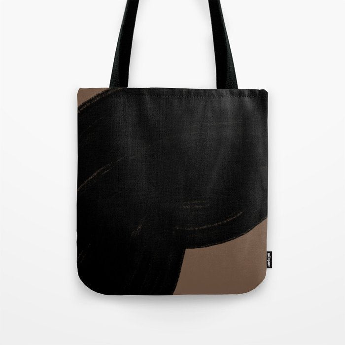 Contemporary Abstract Shape Tote Bag Gallery Image 1