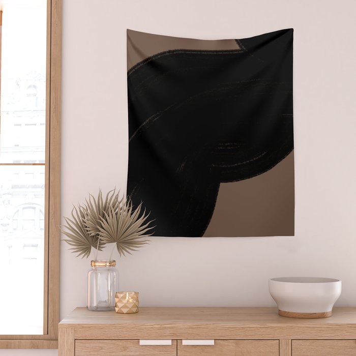 Contemporary Abstract Shape Wall Tapestry Gallery Image 2