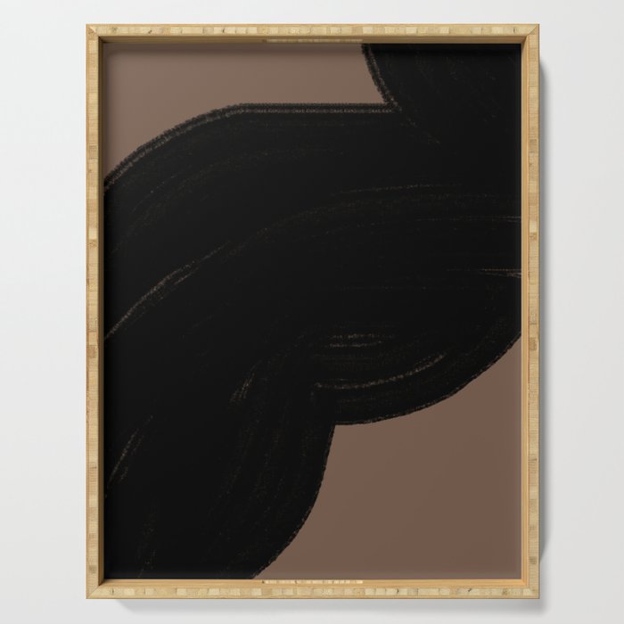 Contemporary Abstract Shape Serving Tray Gallery Image 1