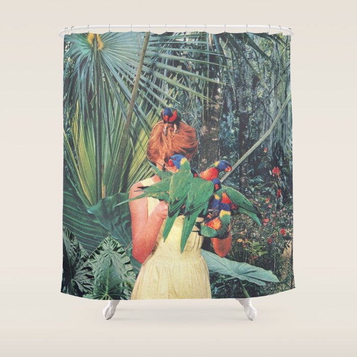 Hiding Shower Curtain Gallery Image 1