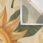 Sunflower Face - Dreaming Wall Tapestry Gallery Image 3