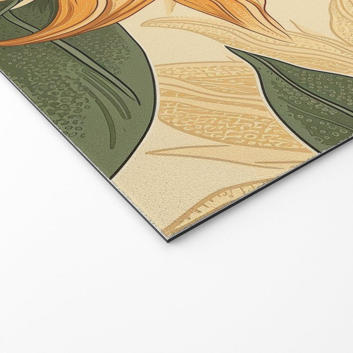 Sunflower Face - Dreaming Welcome Mat Gallery Image 2