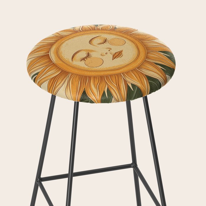 Sunflower Face - Dreaming Stool Gallery Image 2