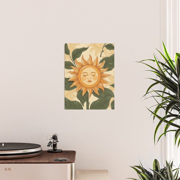 Sunflower Face - Dreaming Poster Gallery Image 2