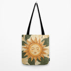 Sunflower Face - Dreaming Tote Bag Gallery Image 2