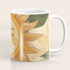 Sunflower Face - Dreaming Coffee Mug Gallery Image 1