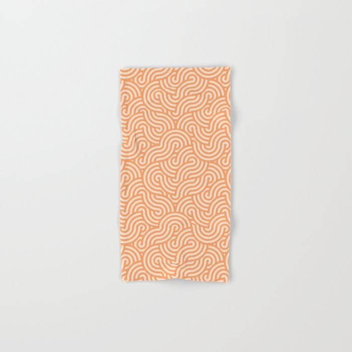 SWIRL Cookie and Oat Bath Towel Gallery Image 1