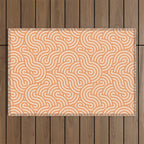 SWIRL Cookie and Oat Outdoor Rug Gallery Image 1