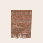 Love or Die Tryinâ - Cowhand - Rust & Peach Wall Hanging Gallery Image 1