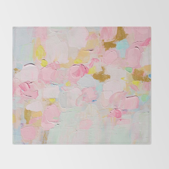 Cotton Candy Dreams Throw Blanket Gallery Image 2
