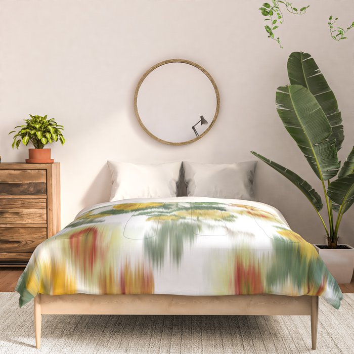 seamless pattern abstract texture background flowers Comforter Gallery Image 3