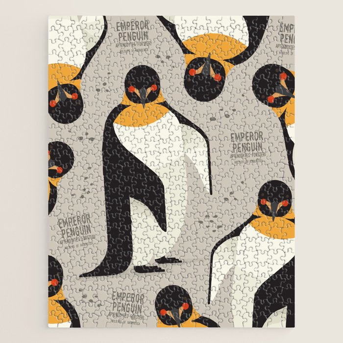 Emperor Penguin, Wildlife of Antarctica Jigsaw Puzzle Gallery Image 1