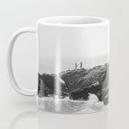 Leo Carrillo State Beach | Malibu California | Black and White Photography | Malibu Photography Coffee Mug Gallery Image 3