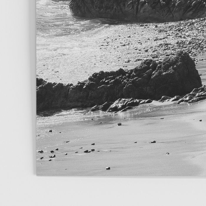 Leo Carrillo State Beach | Malibu California | Black and White Photography | Malibu Photography Poster Gallery Image 3