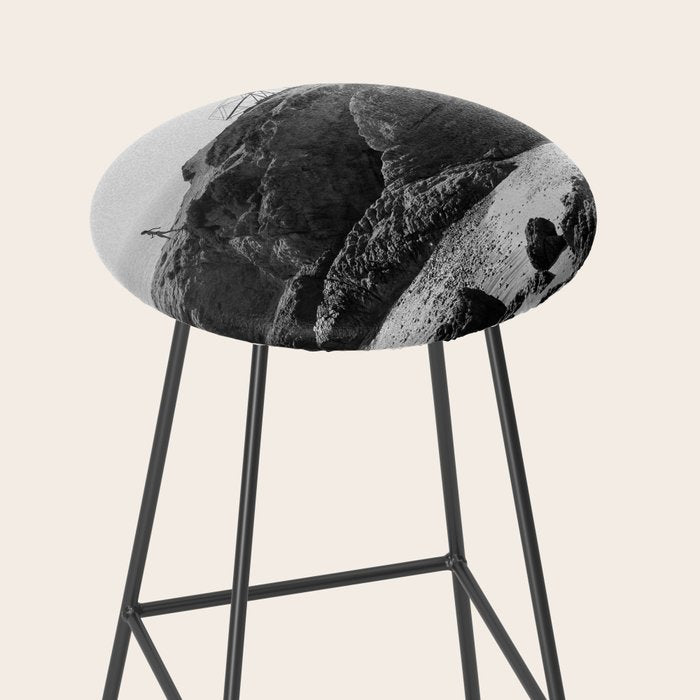 Leo Carrillo State Beach | Malibu California | Black and White Photography | Malibu Photography Stool Gallery Image 2