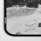 Leo Carrillo State Beach | Malibu California | Black and White Photography | Malibu Photography Laptop Sleeve Gallery Image 3