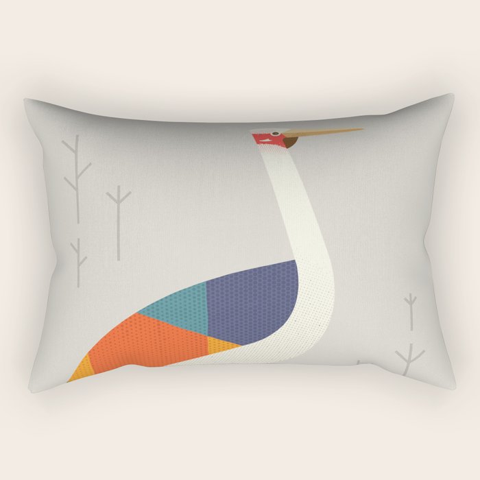 Brolga Rectangular Pillow Gallery Image 2