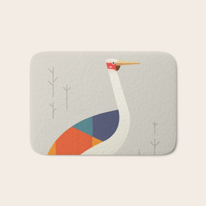 Brolga Bath Mat Gallery Image 1