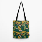Tropical palm leaves pattern Tote Bag Gallery Image 2