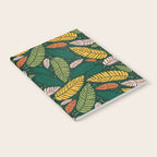 Tropical palm leaves pattern Notebook Gallery Image 2