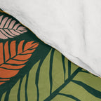 Tropical palm leaves pattern Comforter Gallery Image 4
