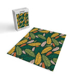 Tropical palm leaves pattern Jigsaw Puzzle Gallery Image 2