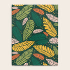 Tropical palm leaves pattern Notebook Gallery Image 4