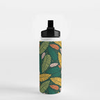 Tropical palm leaves pattern Water Bottle Gallery Image 2
