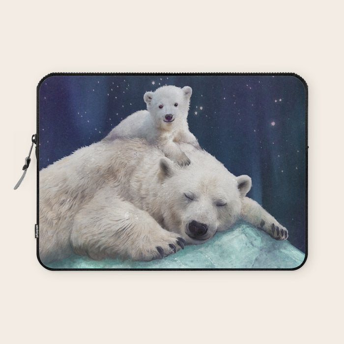 Polar Bears Laptop Sleeve Gallery Image 1