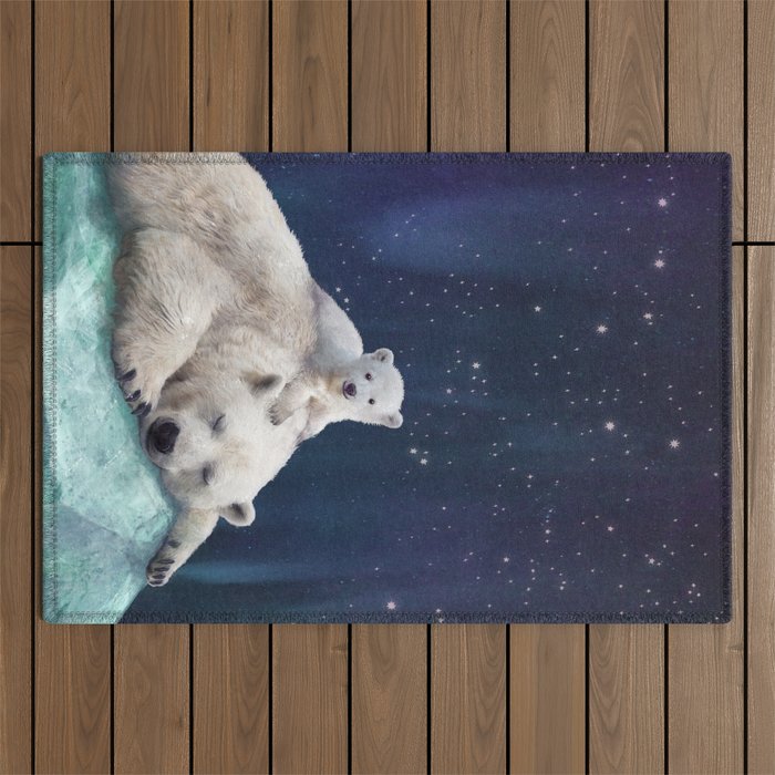Polar Bears Outdoor Rug Gallery Image 1