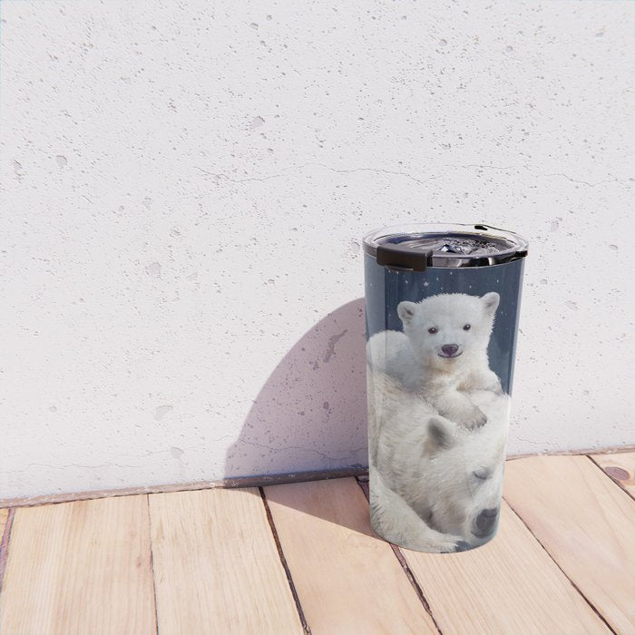 Polar Bears Travel Mug Gallery Image 4