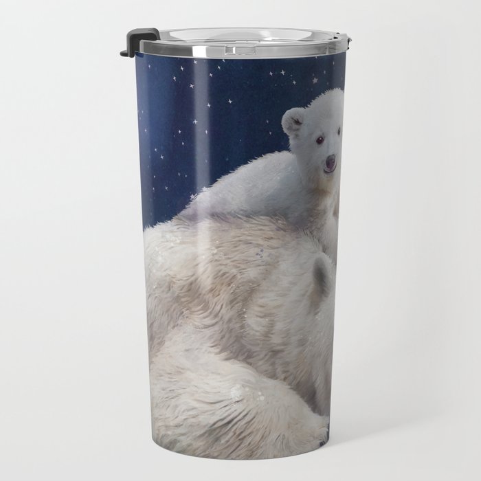 Polar Bears Travel Mug Gallery Image 3