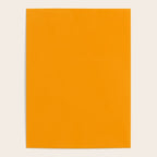 Cheerful Orange Yellow Marigold Solid Colour Poster Gallery Image 4