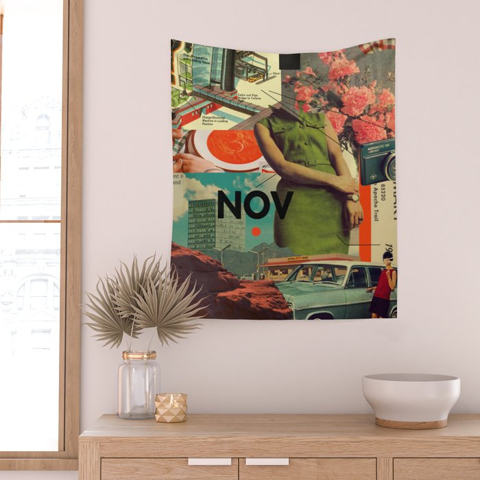 NOVember Wall Tapestry Gallery Image 2