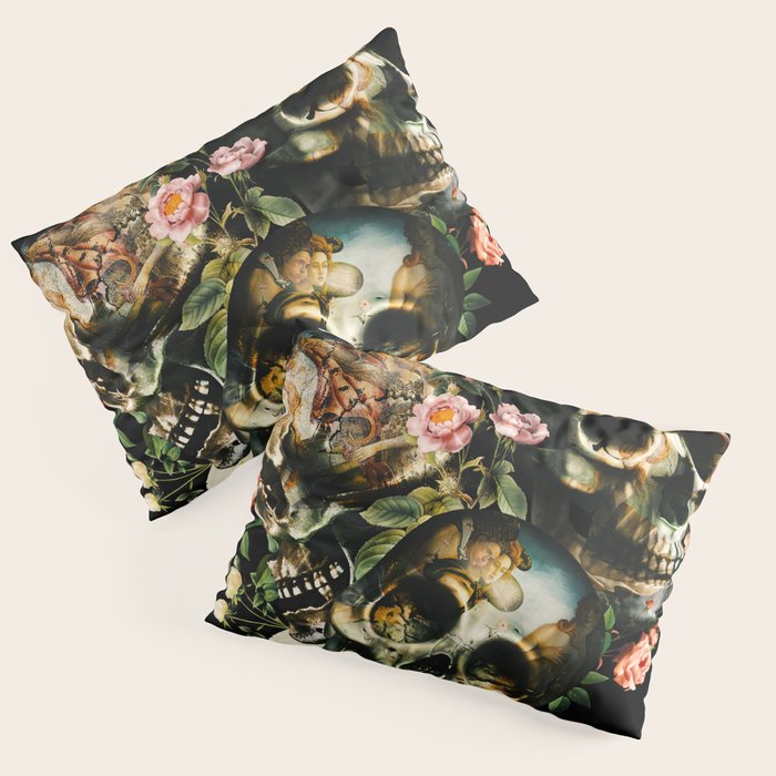 Skull & Venus Pillow Sham Gallery Image 1