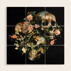 Skull & Venus Wood Wall Art Gallery Image 1