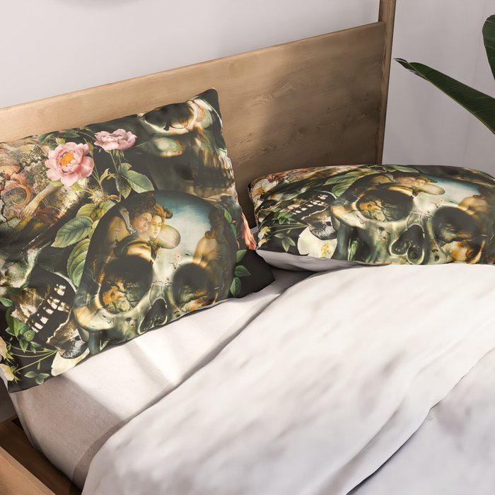 Skull & Venus Pillow Sham Gallery Image 2