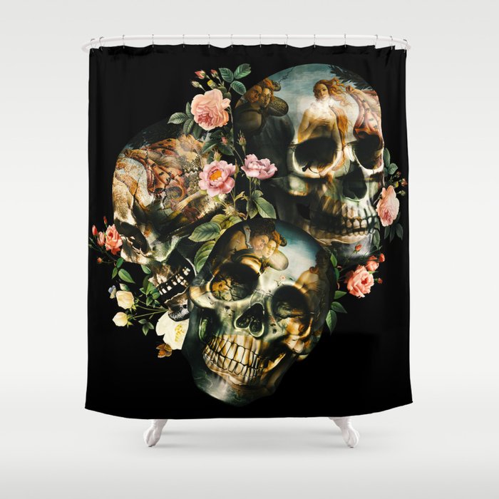 Skull & Venus Shower Curtain Gallery Image 1
