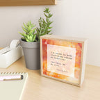 Make Everything Beautiful - inspirational quote on watercolor abstract Mini Art Print Gallery Image 2