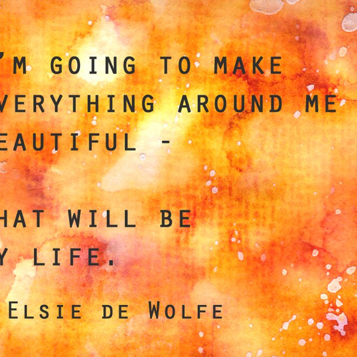 Make Everything Beautiful - inspirational quote on watercolor abstract Coffee Mug Gallery Image 2