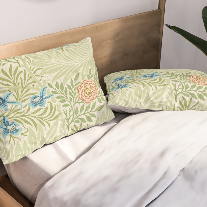Larkspur by William Morris Pillow Sham Gallery Image 2