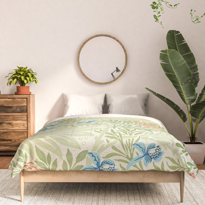 Larkspur by William Morris Comforter Gallery Image 3