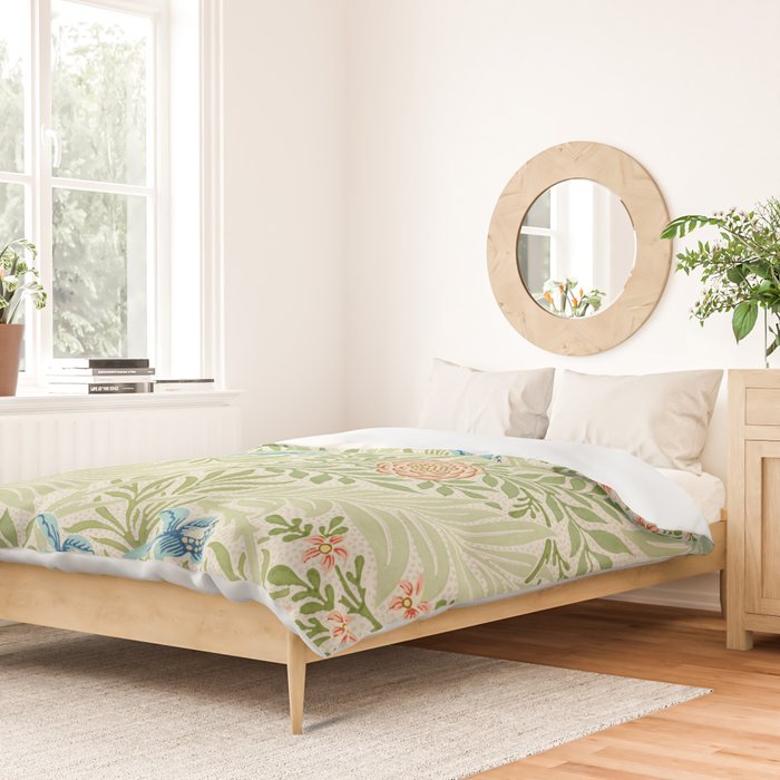 Larkspur by William Morris Duvet Cover Gallery Image 2