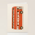 Double-Decker London Bus Stationery Card Gallery Image 2