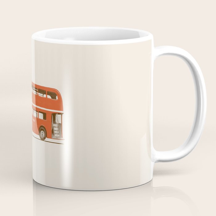 Double-Decker London Bus Coffee Mug Gallery Image 1