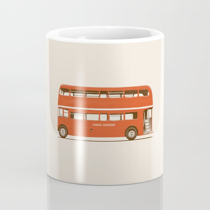 Double-Decker London Bus Coffee Mug Gallery Image 4
