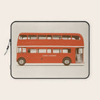 Double-Decker London Bus Laptop Sleeve Gallery Image 1