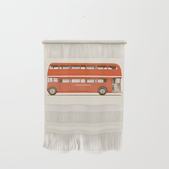 Double-Decker London Bus Wall Hanging Gallery Image 1