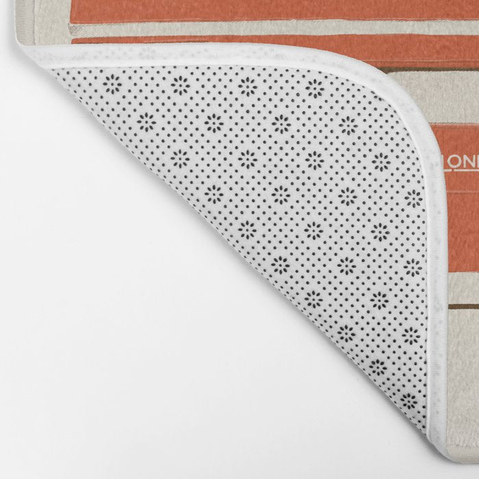 Double-Decker London Bus Bath Mat Gallery Image 2